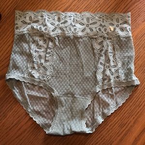 aerie lace high rise panties